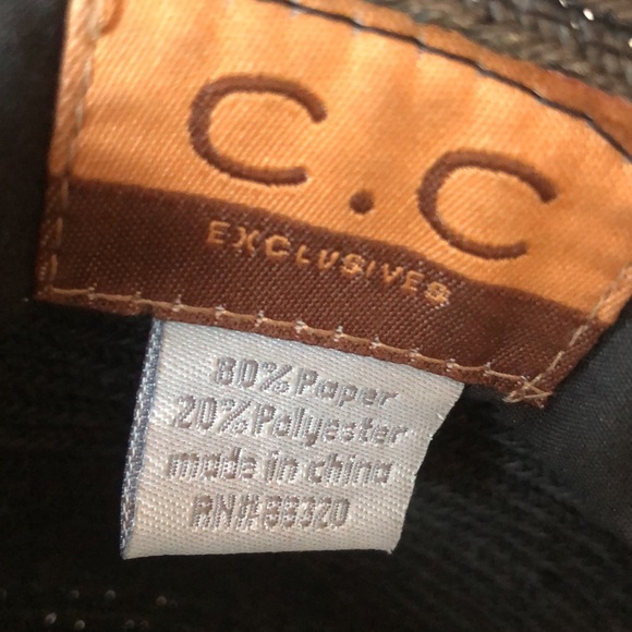 C.C. Fedora hat - Picture 2 of 3